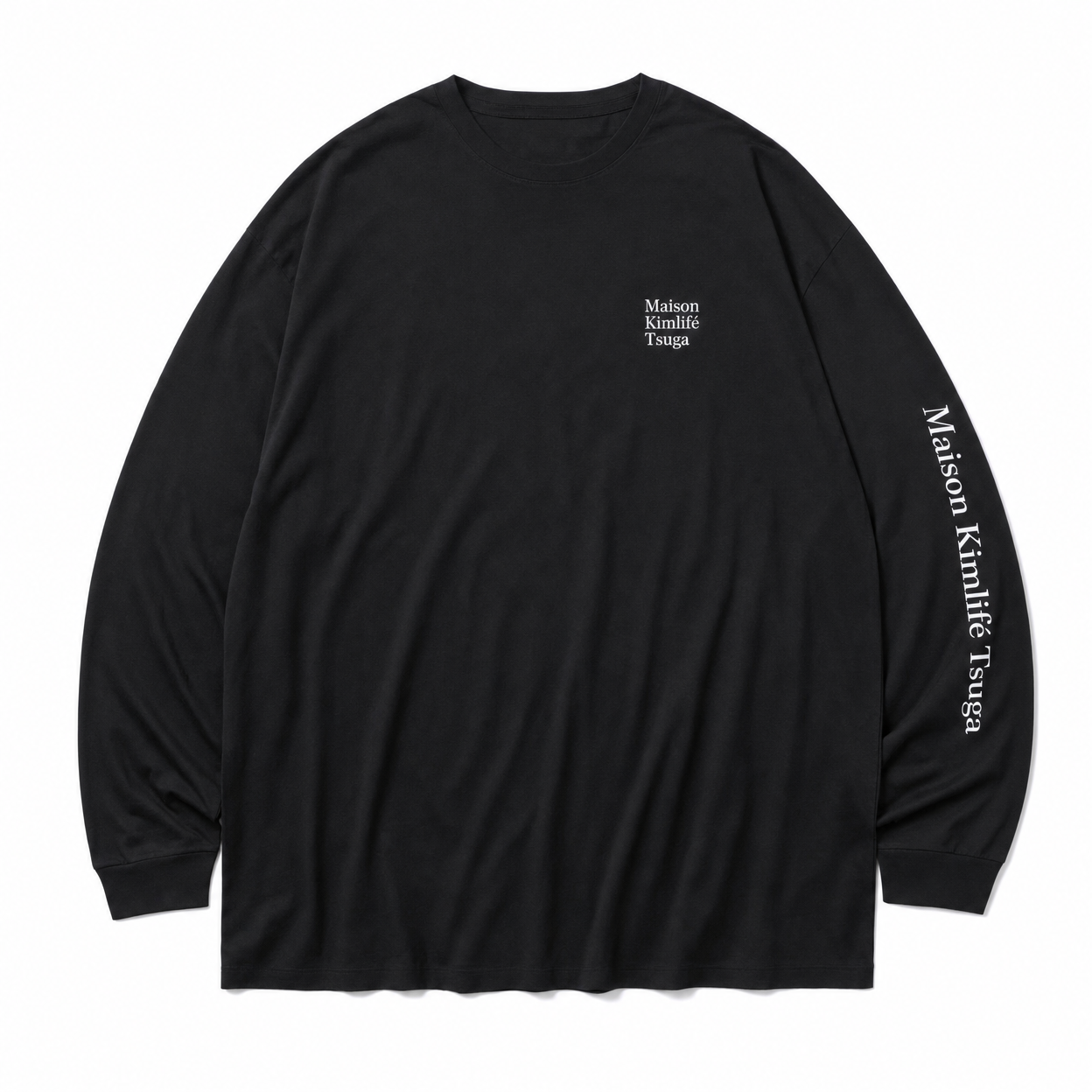Black Long Sleeve — flatlay