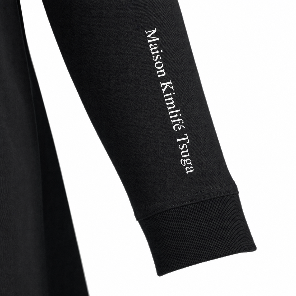 Black Long Sleeve — sleeve detail