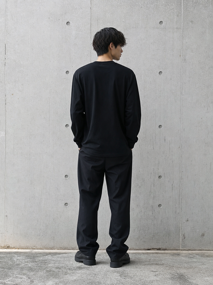 Black Long Sleeve — back