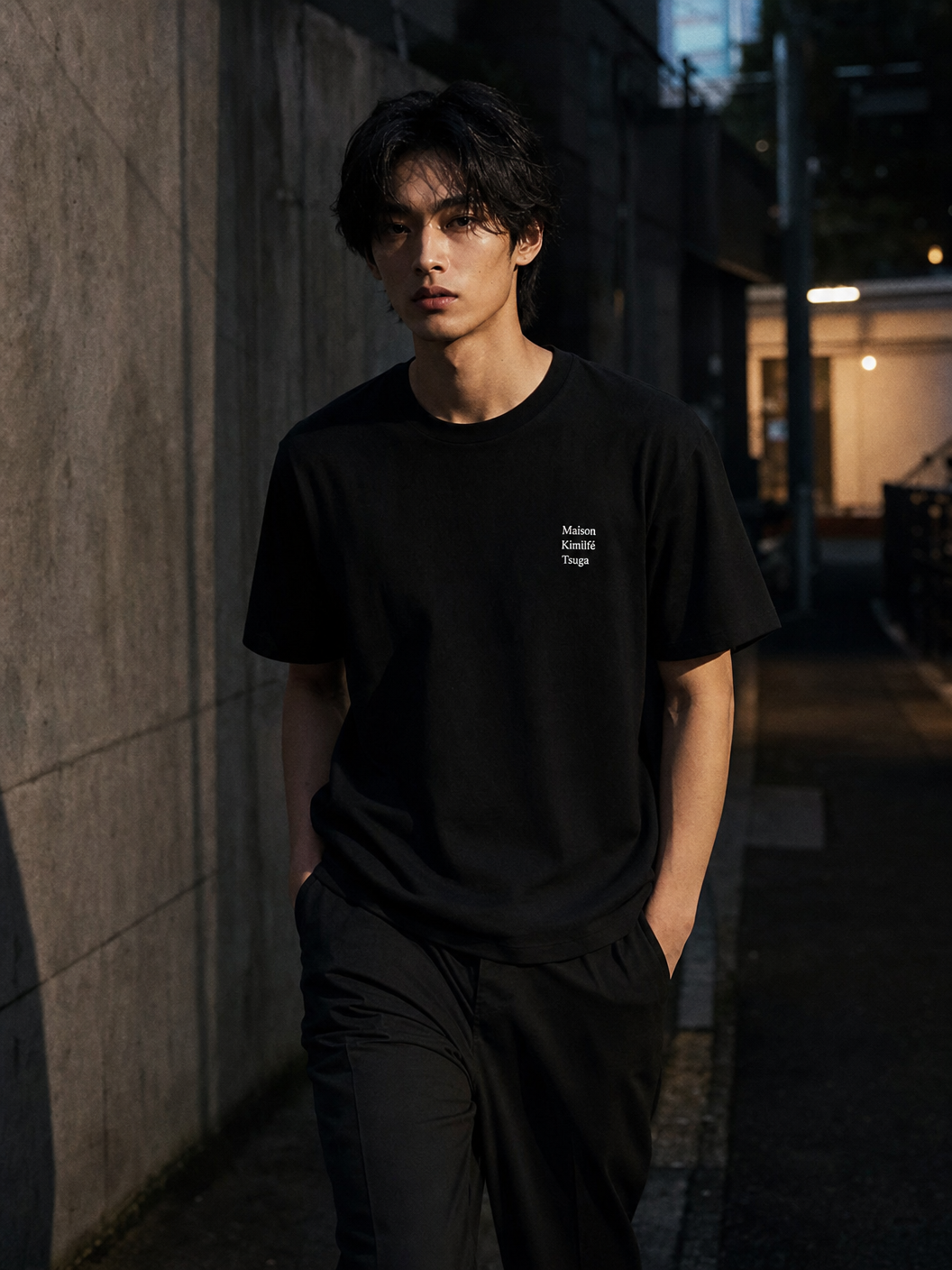 Black Tee — lifestyle