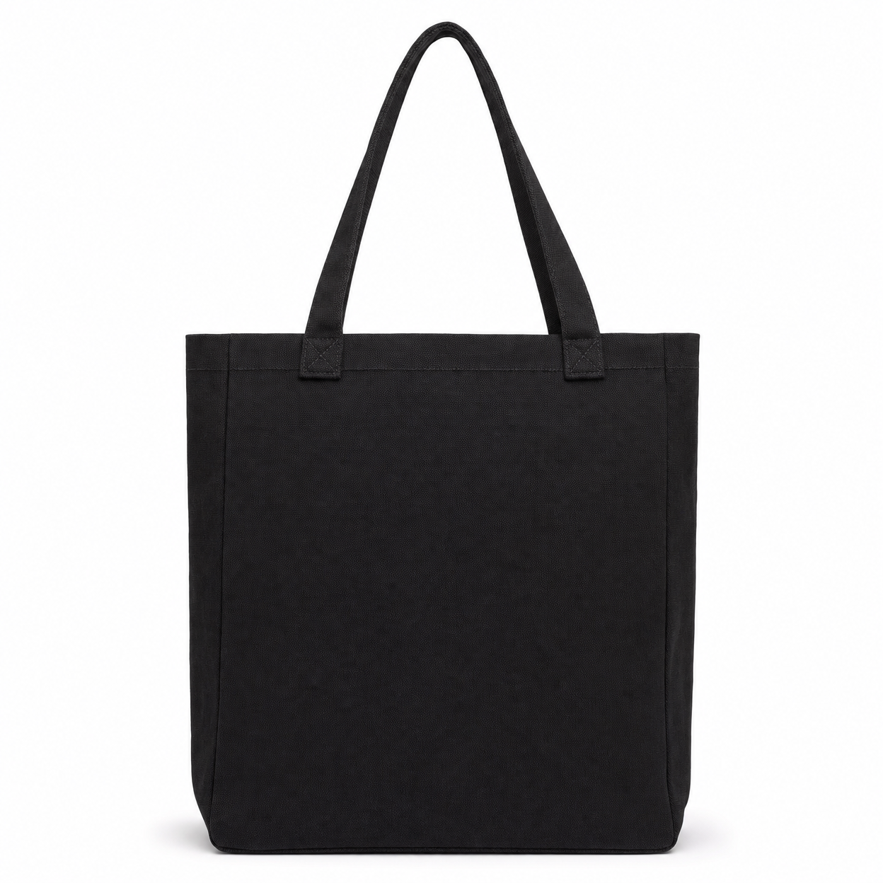 Black Tote Bag — back