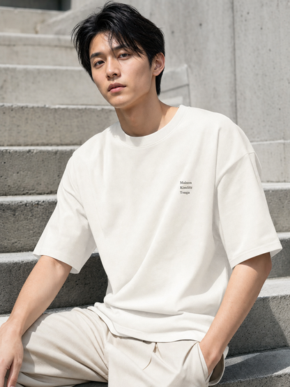 Cream Tee — lifestyle