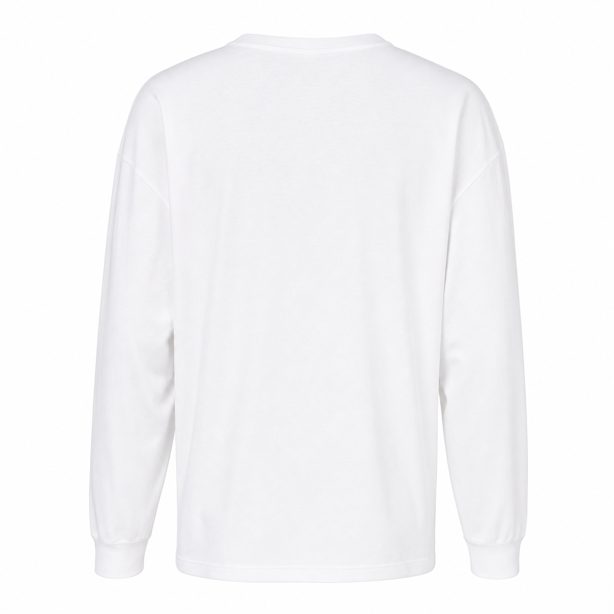 White Long Sleeve — back