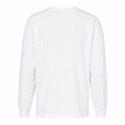 White Long Sleeve — back