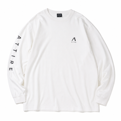 White Long Sleeve — flatlay