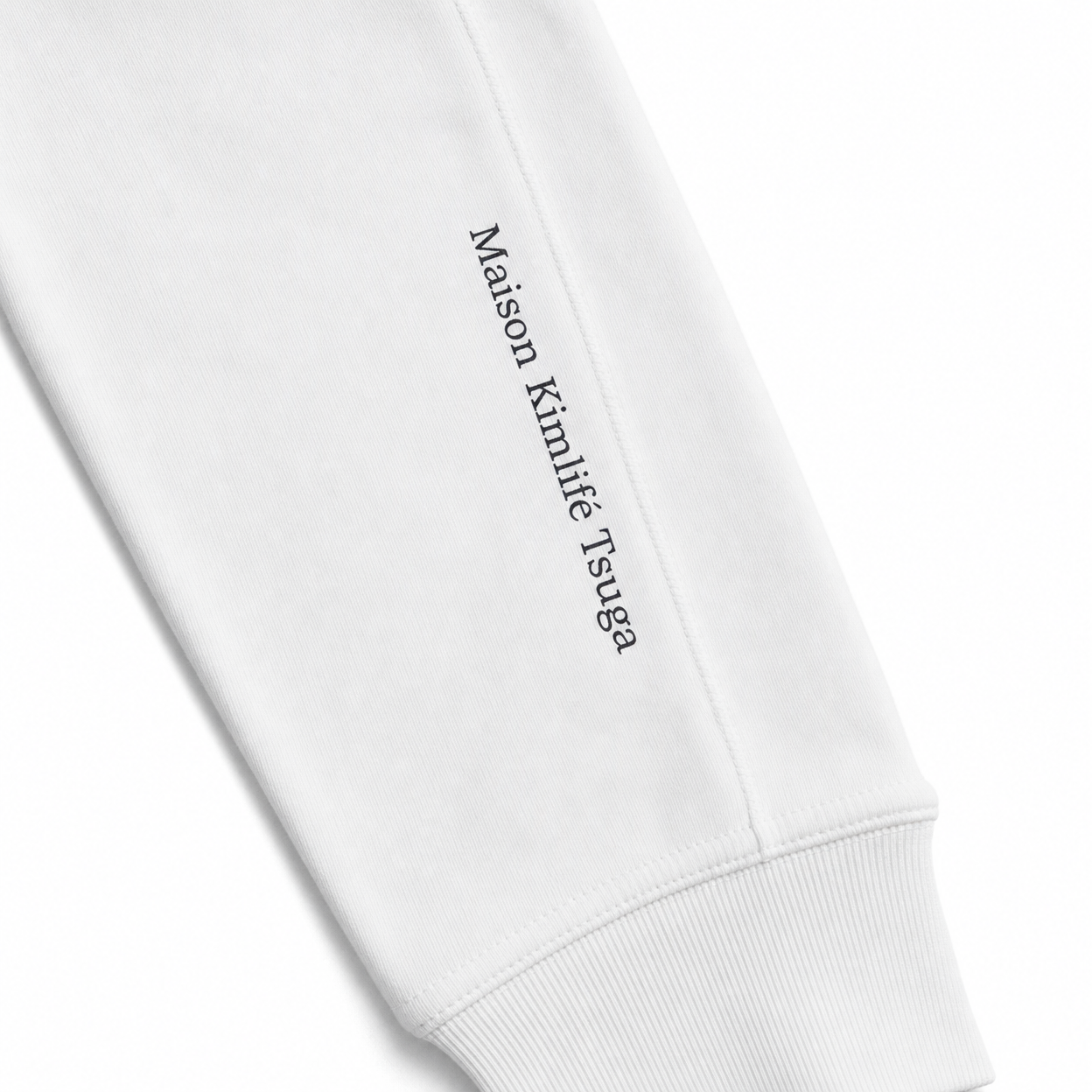 White Long Sleeve — sleeve detail