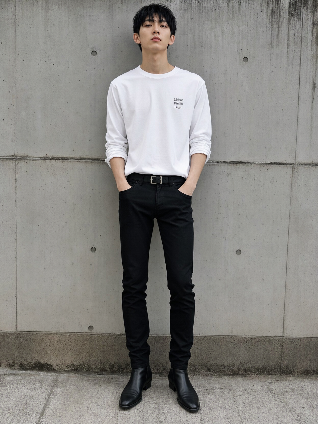 White Long Sleeve — front